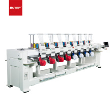BAI High speed embroidery machine 8 head hat t-shirt computer embroidery machine with good price